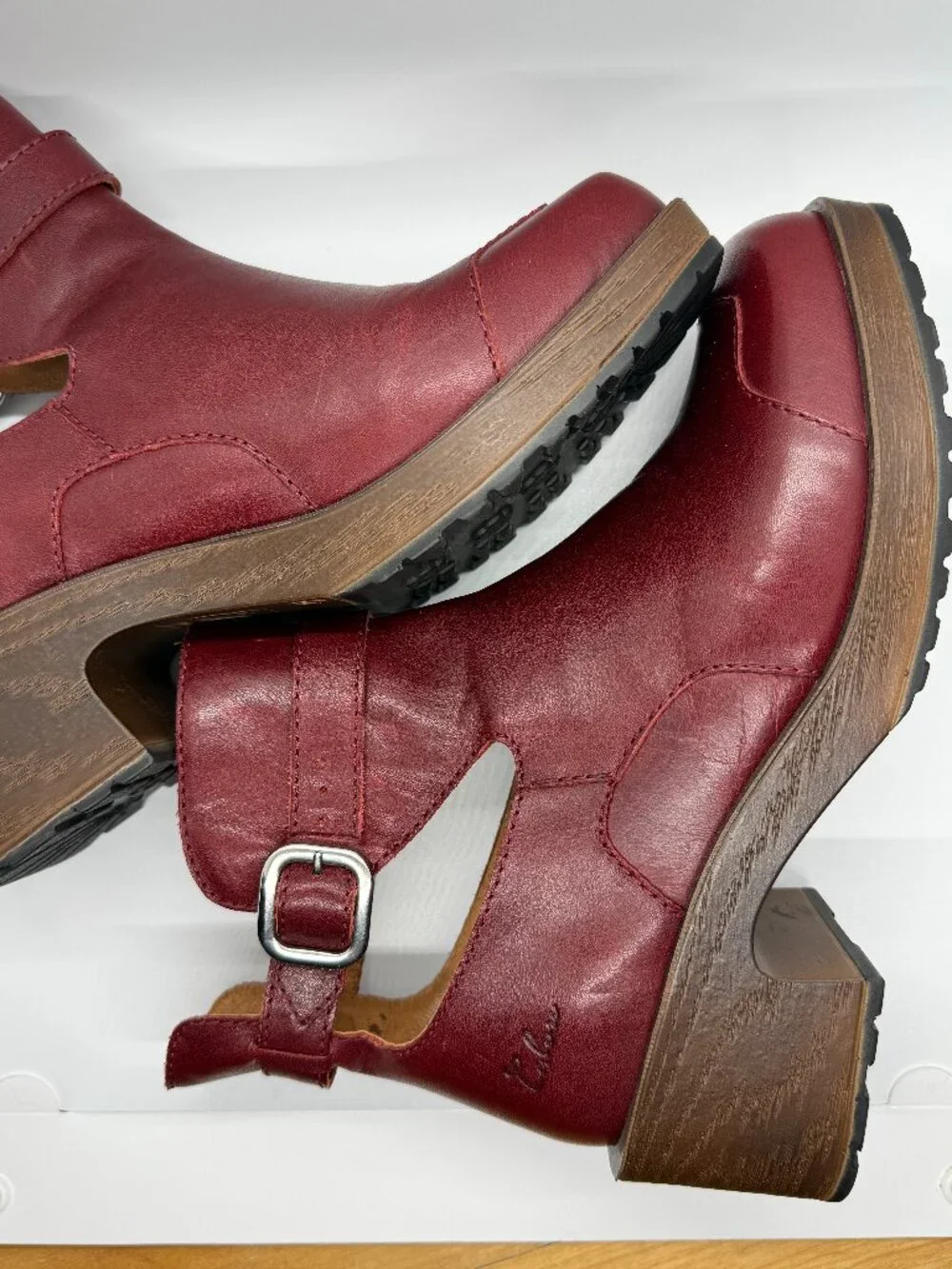 Calou Boots (new) maroon size 9 - Picture 6 of 7